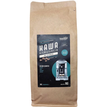 Rzemieślnicza Kawa Ziarnista do Kaw Czarnych 1 kg - Tommy Cafe
