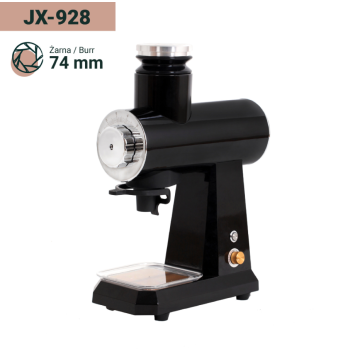 Młynek single-dose JX-928 Glossy Black (żarna 74mm) Coffee Format