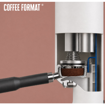 Automatyczny TAMPER White - Coffee Format